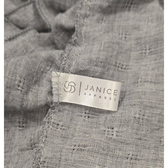 Janice Apparel Embroidered Open Front Kimono One Size Beach Coverup Visccose - Picture 7 of 8